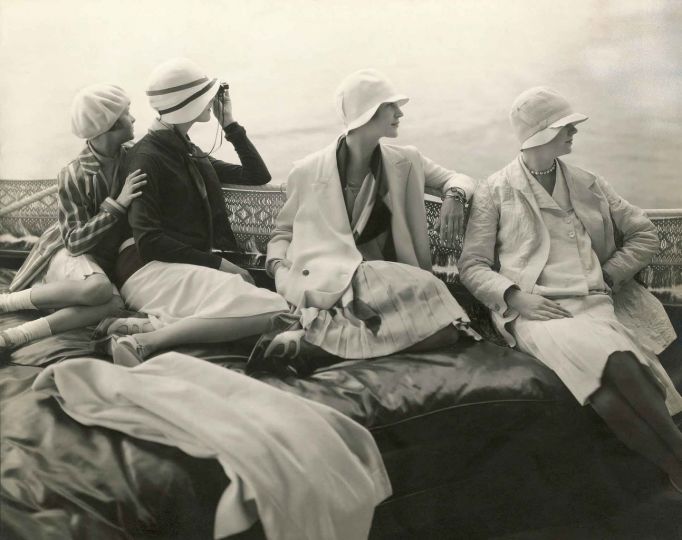Edward Steichen  American 1879–1973, worked in France 1906–23 On George Baher's yacht 1928 gelatin silver photograph Courtesy Condé Nast Archive  © 1928 Condé Nast Publications
